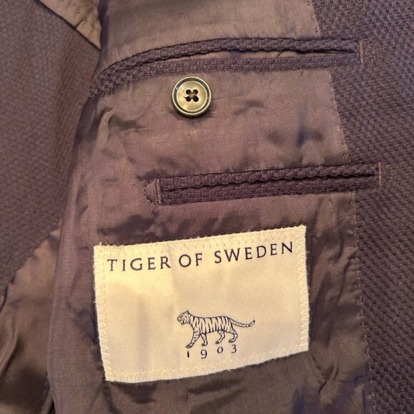 Tiger of Sweden Slim-Fit Cotton-Blend Sportcoat - Picture 4 of 5